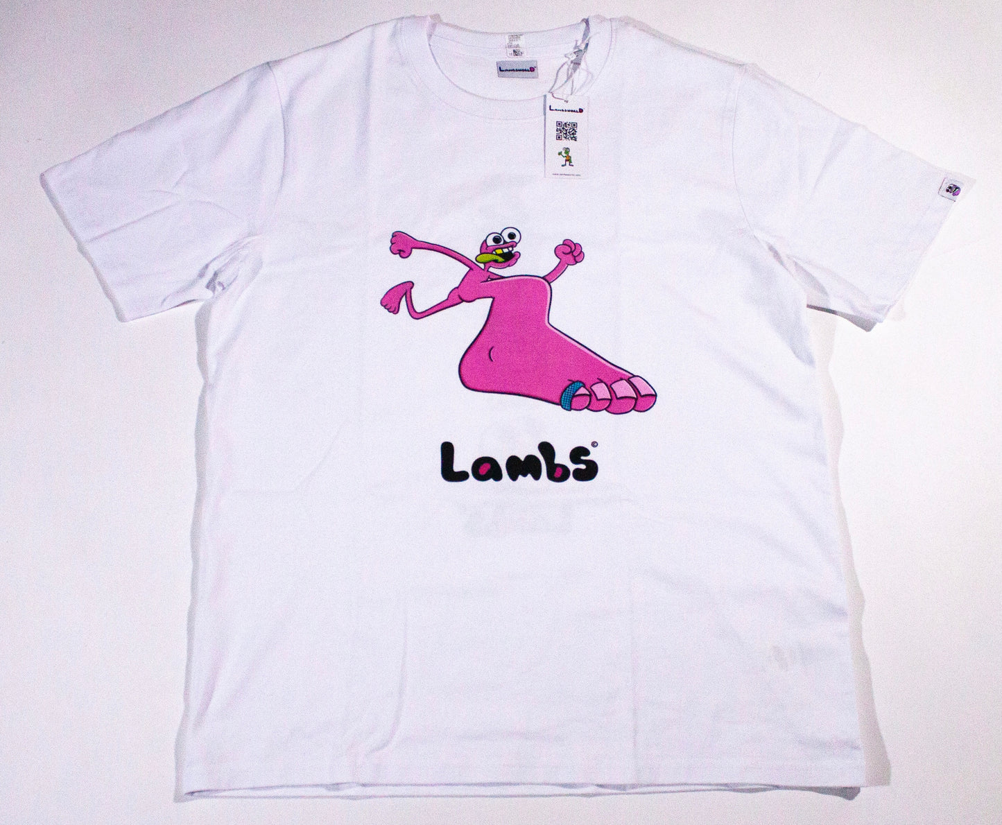Foota Lambs Tee (Pink)